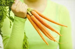 bunch of carrots